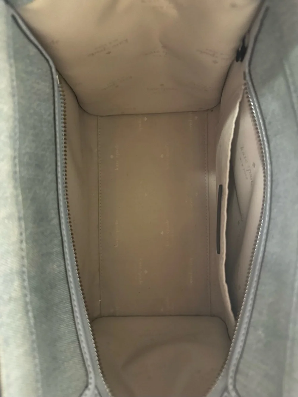 kate spade Light Blue Denim Small Tote Bag